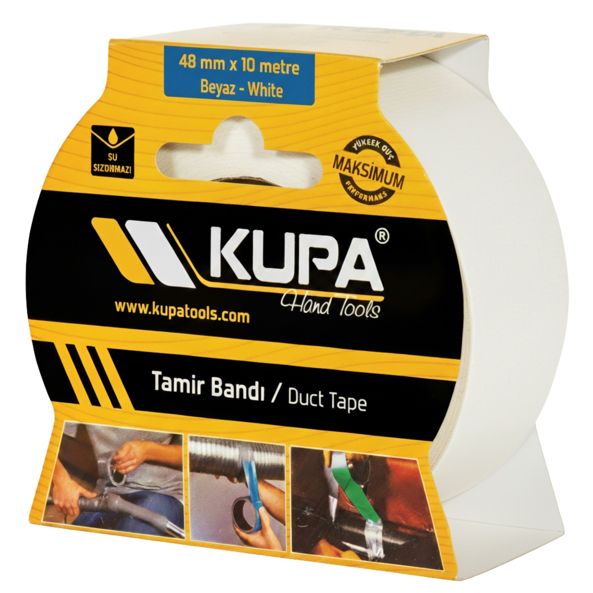 KUPA TAMİR BANDI BEYAZ 10MT